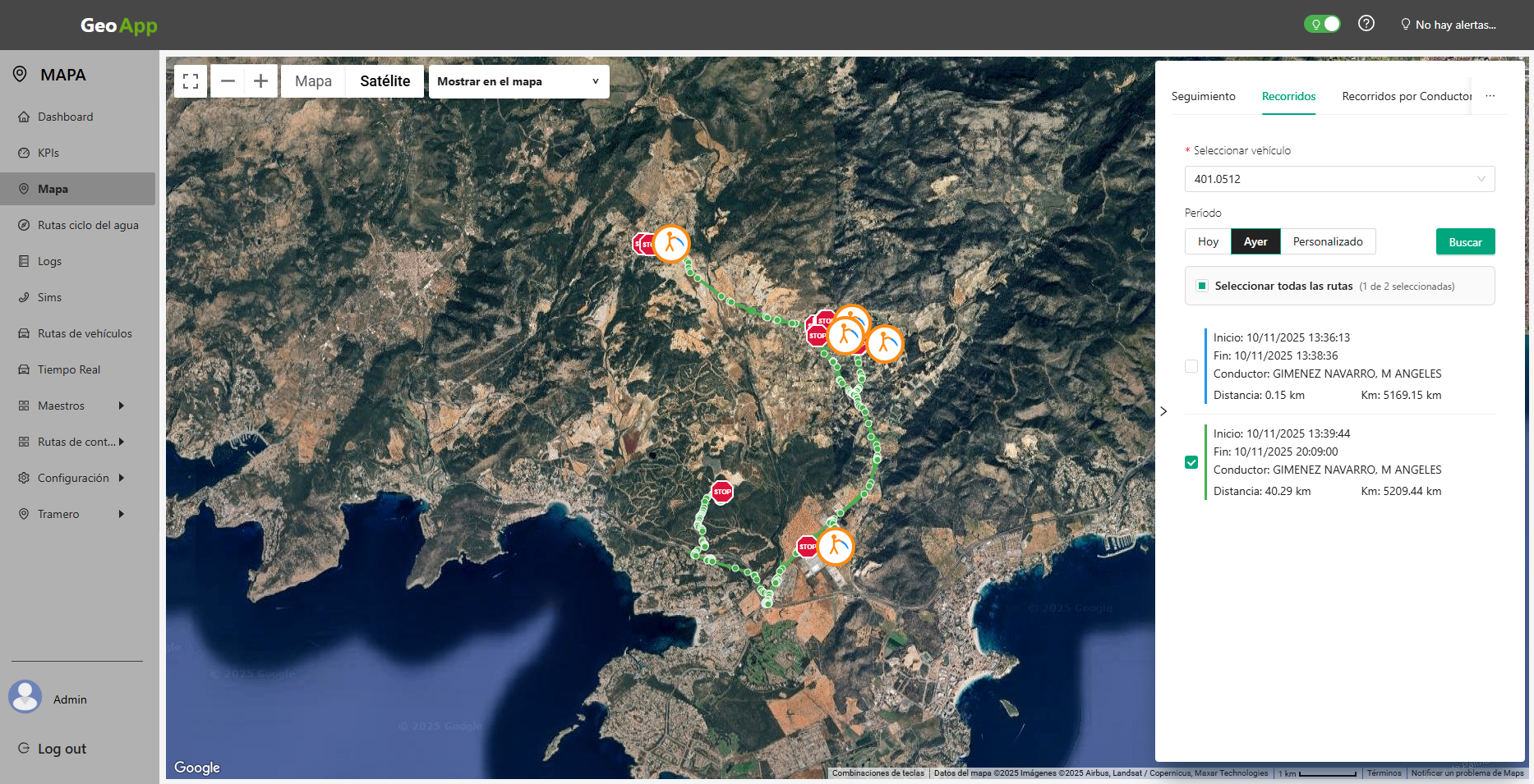 Optimización de rutas y limpieza